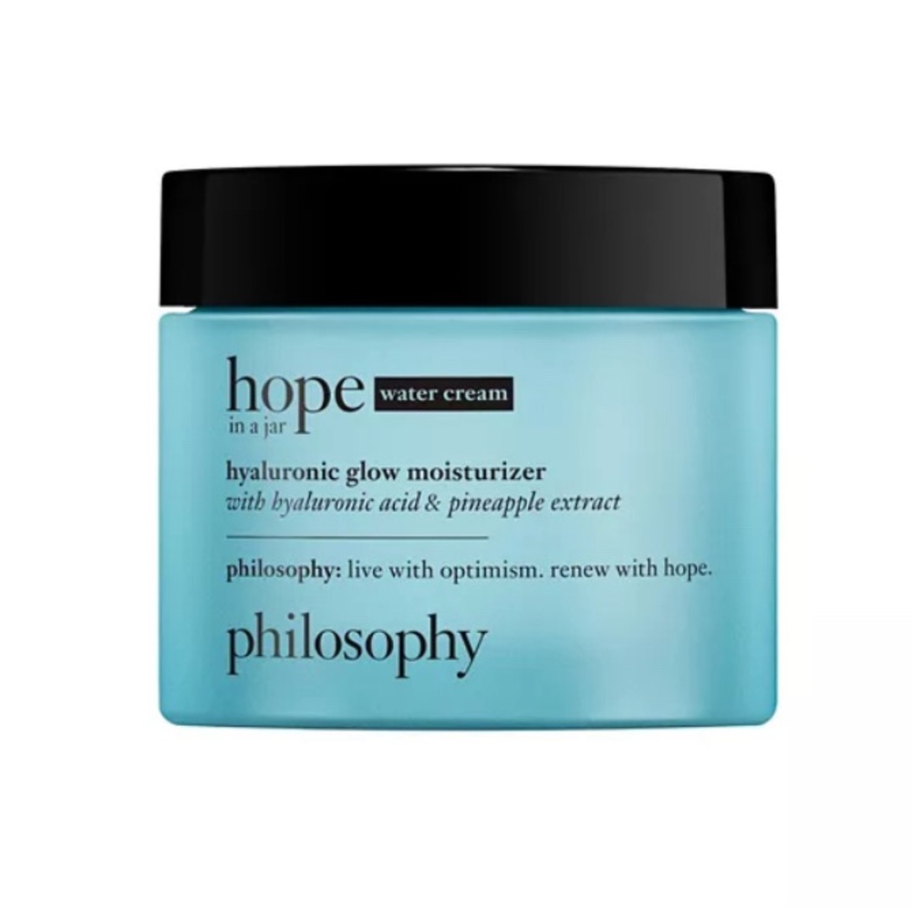 Philosophy hope in a jar hyaluronic glow moisturizer 2 oz
